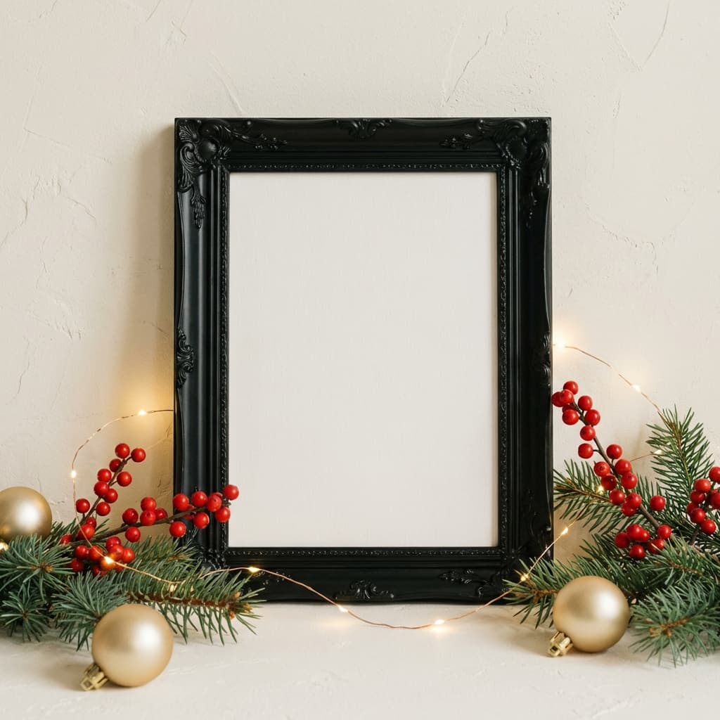 Christmas Frame Mockups