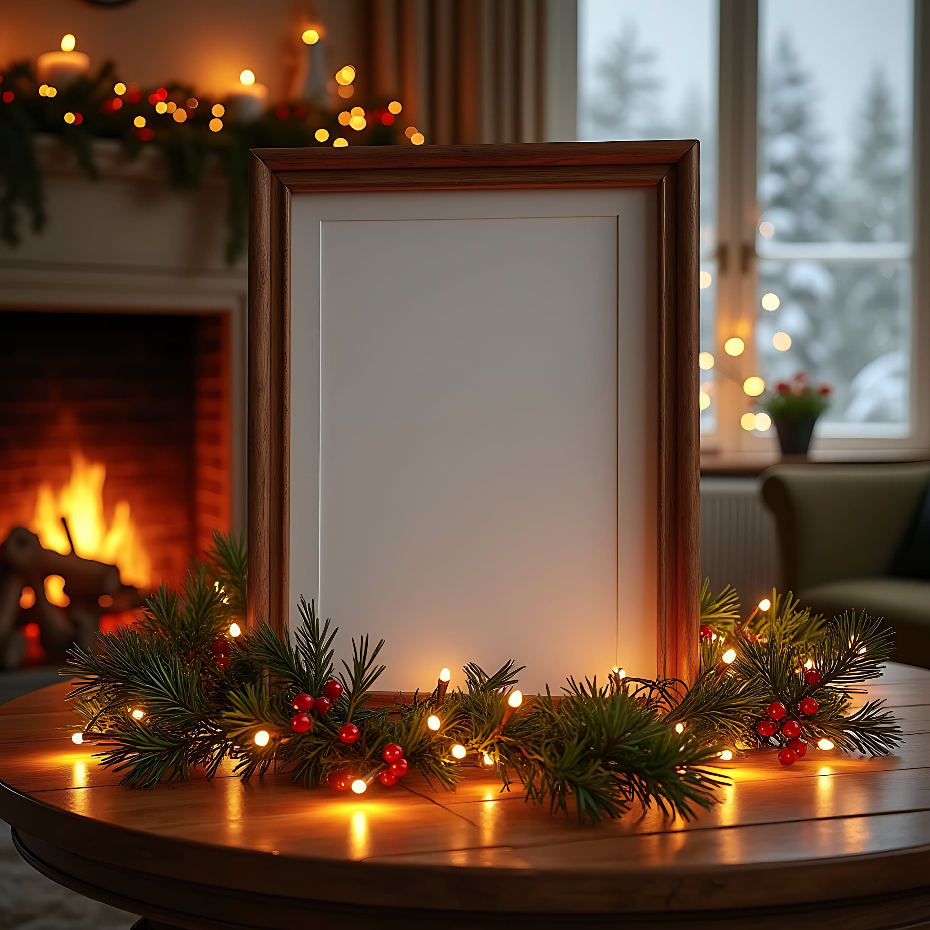 11 pieces of Christmas Frame PSD | PSD Frame Mockup | Frame Psd Template | Christmas Frame Mockup | Vertical Frame | Festive Frame PSD |
