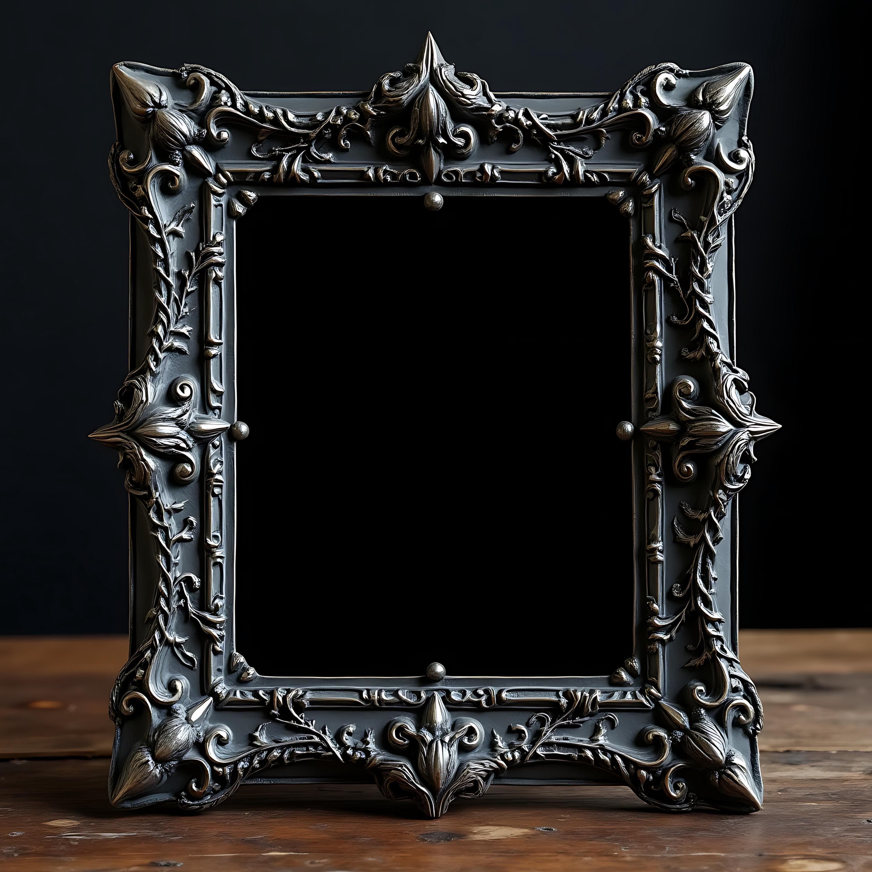 Gothic Frame Mockup | Gothic Mockup | Black Frame Mockup | Gothic Art | Poster Frame Mockup | Picture Frame Mockup | Photo Frame | Art Print